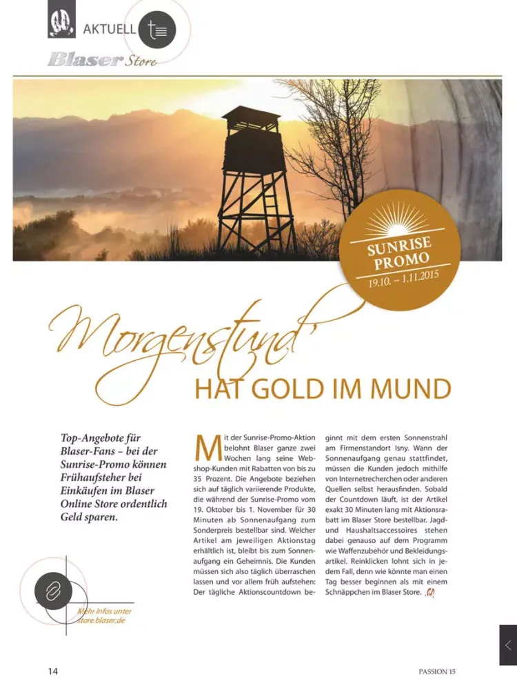 PASSION Magazin iPad  Ekran Görüntüleri