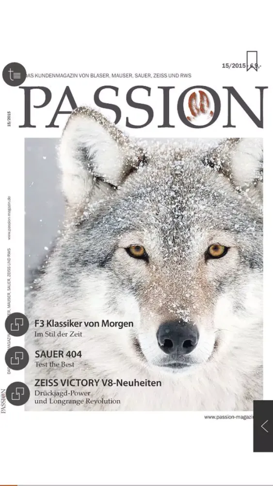 PASSION Magazin Ekran Görüntüleri