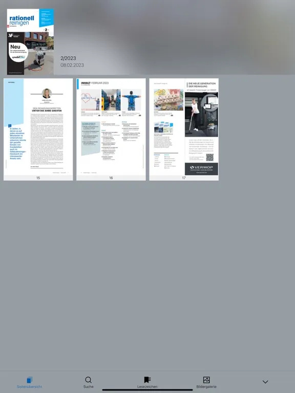 Ảnh chụp màn hình của rationell reinigen Österreich iPad 
