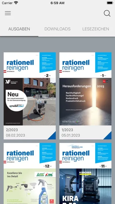 Ảnh chụp màn hình của rationell reinigen Österreich