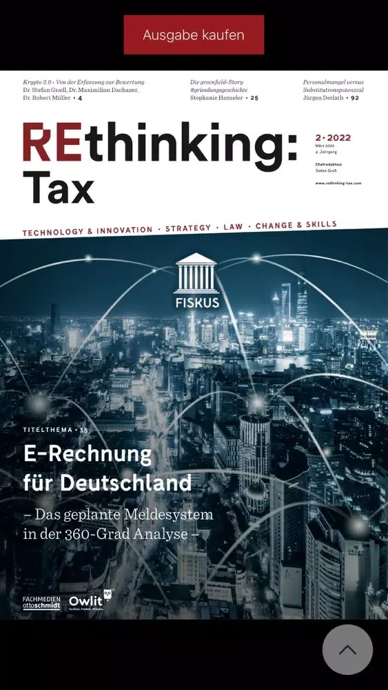 Rethinking Tax स्क्रीनशॉट
