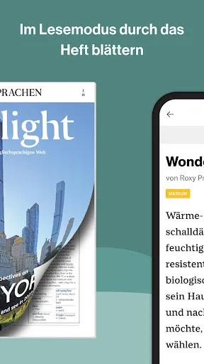 Ảnh chụp màn hình của Spotlight eMagazine
