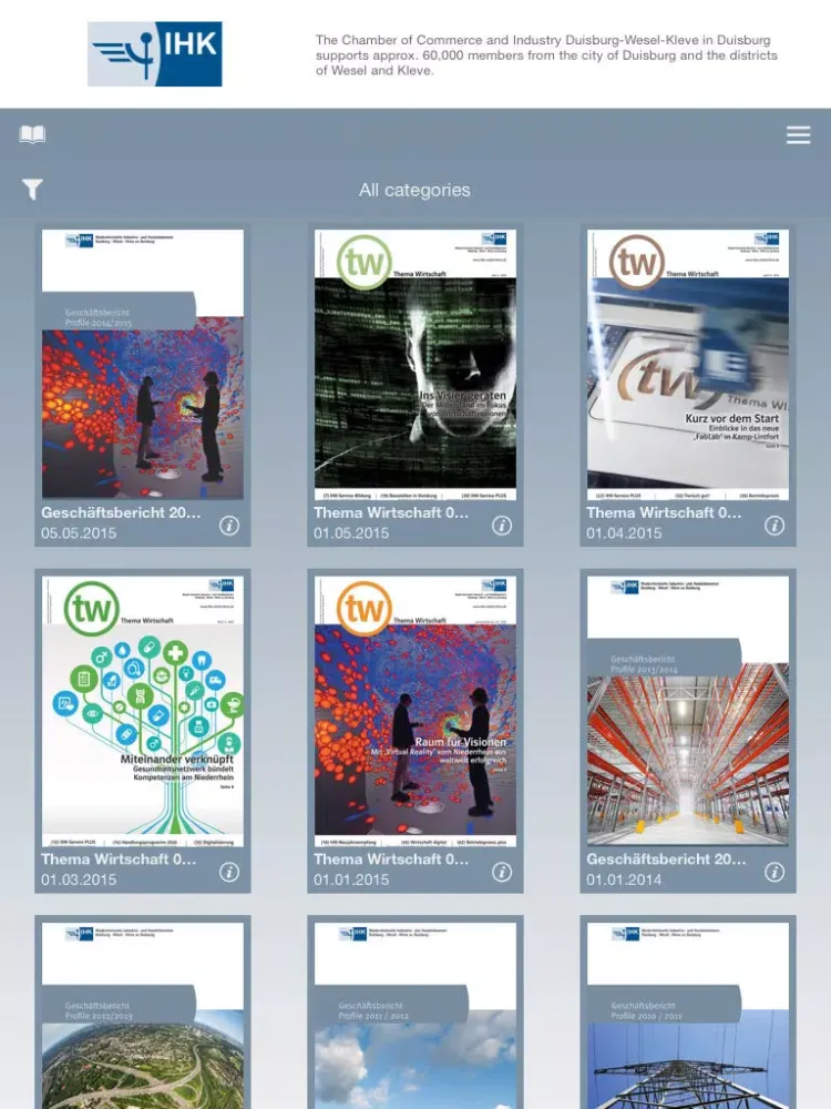 Niederrh. IHK iPad  Screenshots