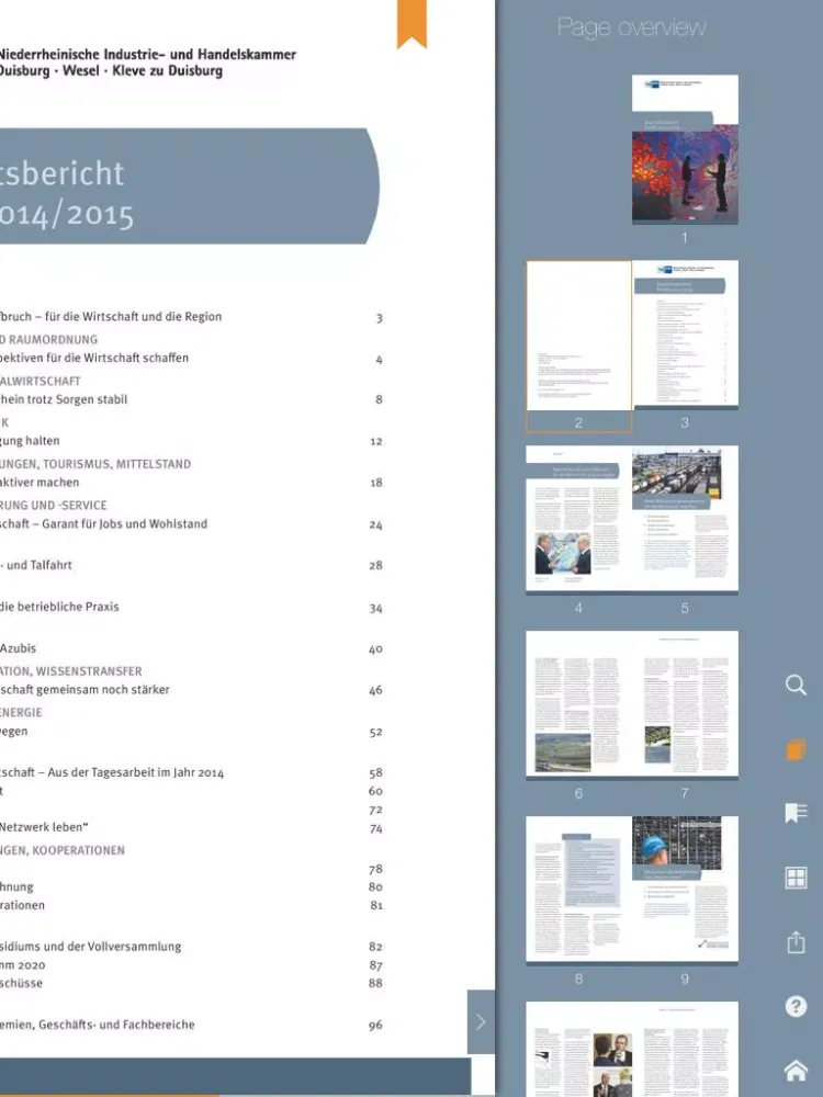 Niederrh. IHK iPad  Screenshots