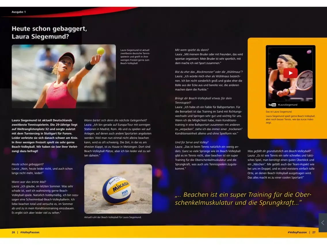 Capturas de pantalla de #VolleyPassion iPad 