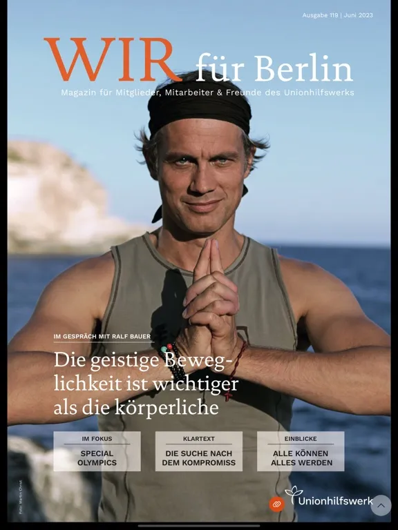 Unionhilfswerk iPad Screenshots