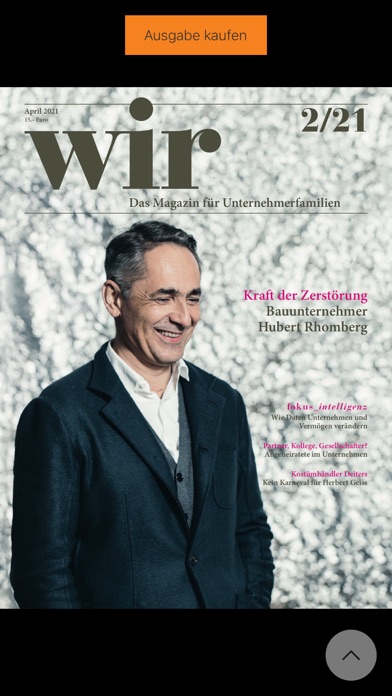 wir-Magazin Digital Screenshots