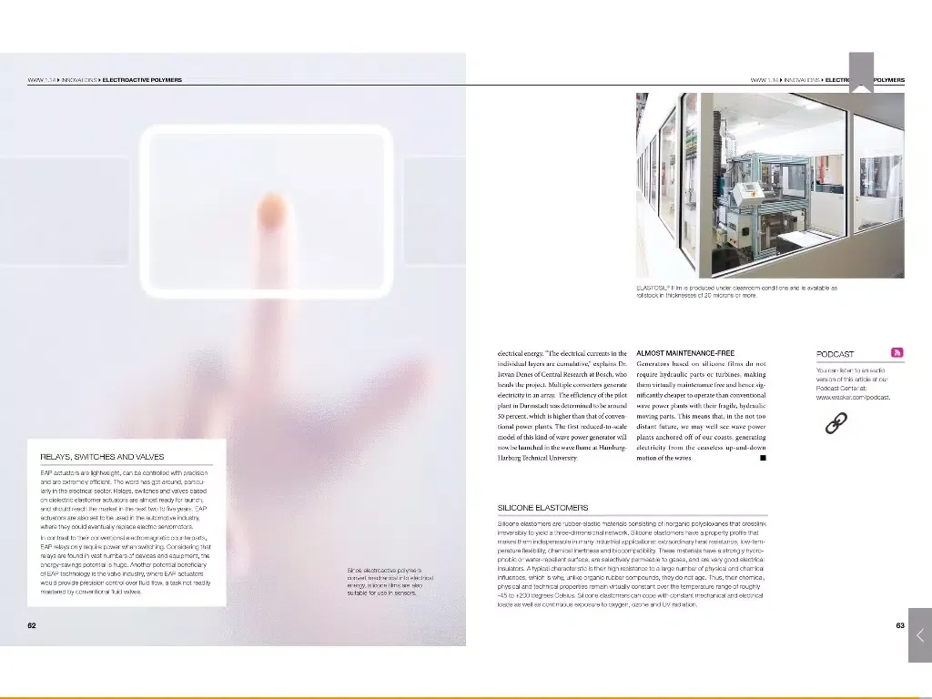 Tangkapan layar WWW Magazine iPad 