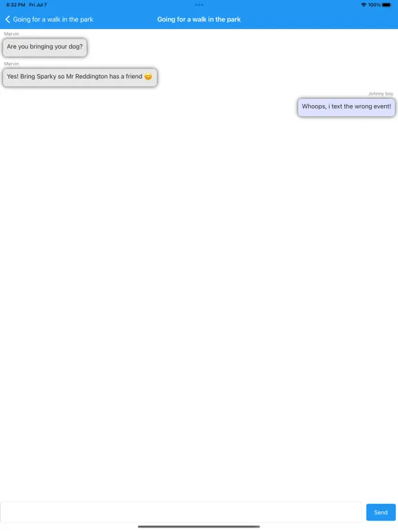 Zrzuty ekranu YAS Friends iPad 