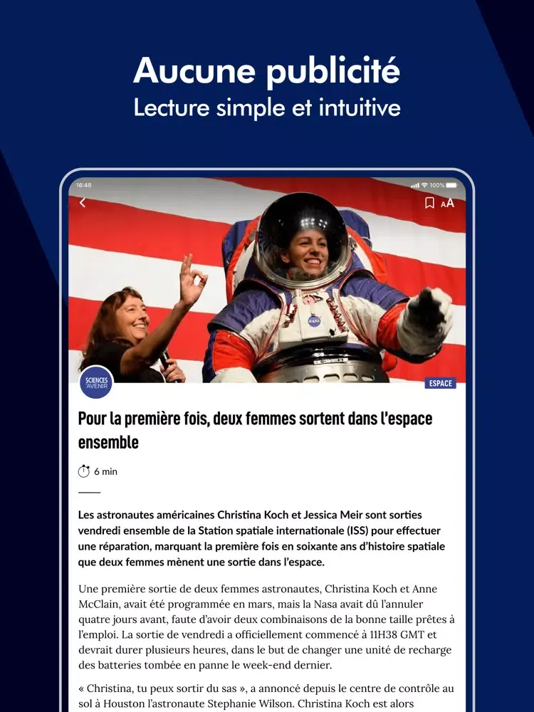 Tangkapan layar Pressmium - Presse en illimité iPad 