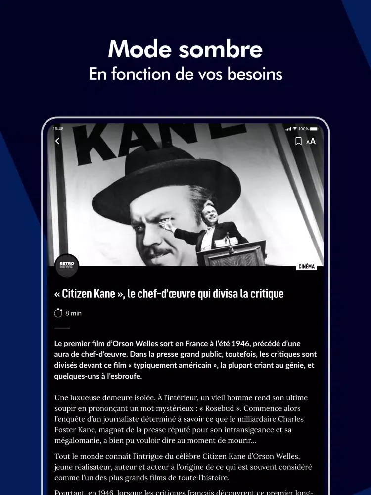 Tangkapan layar Pressmium - Presse en illimité iPad 