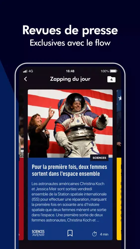 Tangkapan layar Pressmium - Presse en illimité
