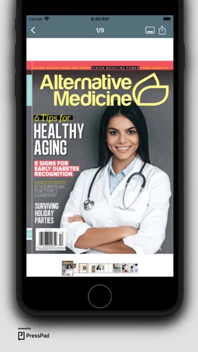 Alternative Medicine Magazine应用截图