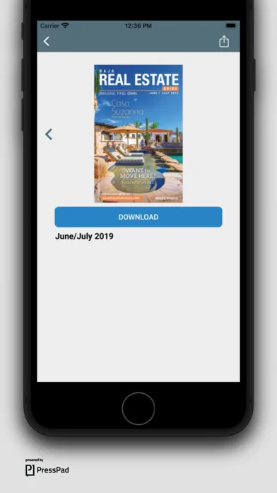 Zrzuty ekranu Baja Real Estate Guide