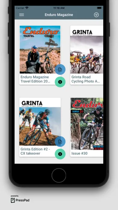 Скриншоты Enduro Magazine