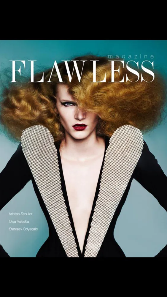Screenshot di Flawless Magazine: International fashion magazine promoting creative artists in the industry