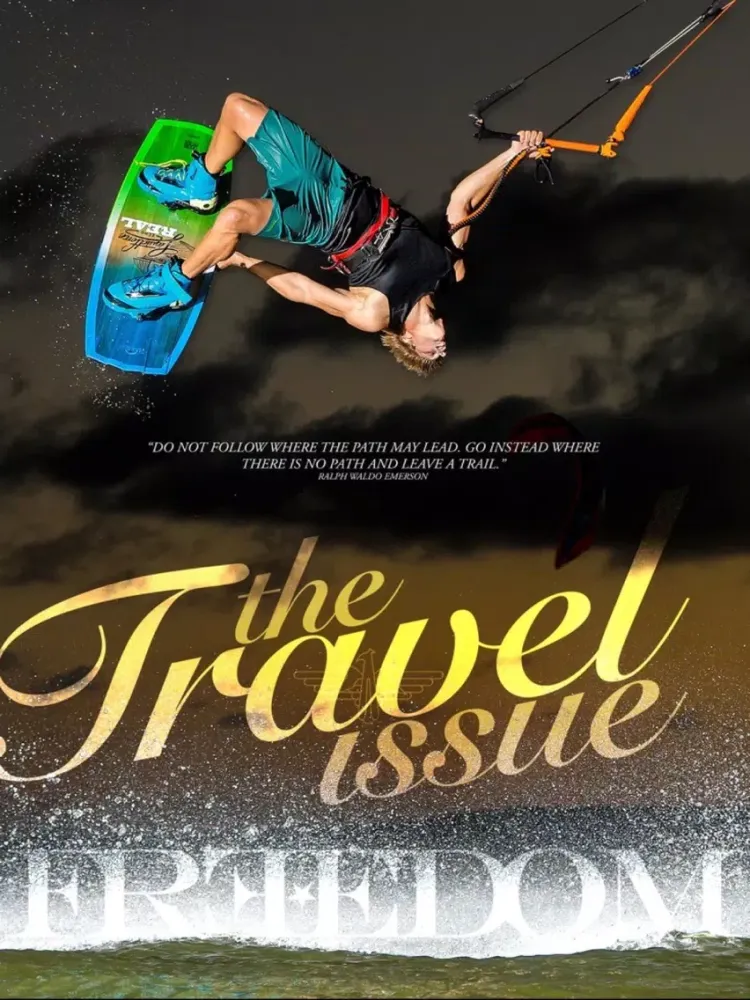 ภาพหน้าจอของ Freedom Kitesurfing Magazine iPad 