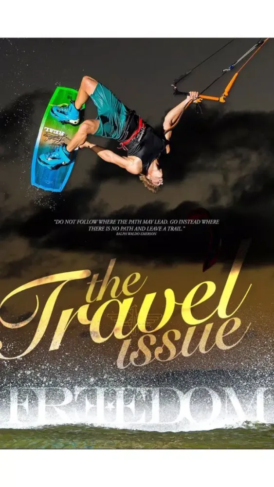 ภาพหน้าจอของ Freedom Kitesurfing Magazine