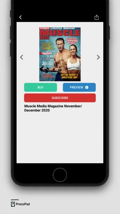 Muscle Media Magazine स्क्रीनशॉट