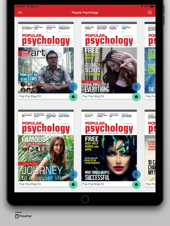 صور Popular Psychology Magazine iPad 