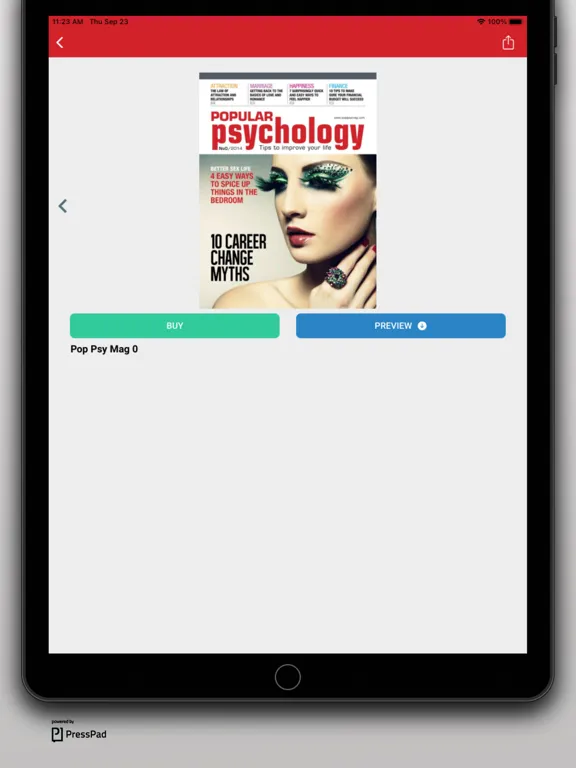 صور Popular Psychology Magazine iPad 