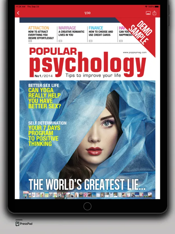 صور Popular Psychology Magazine iPad 