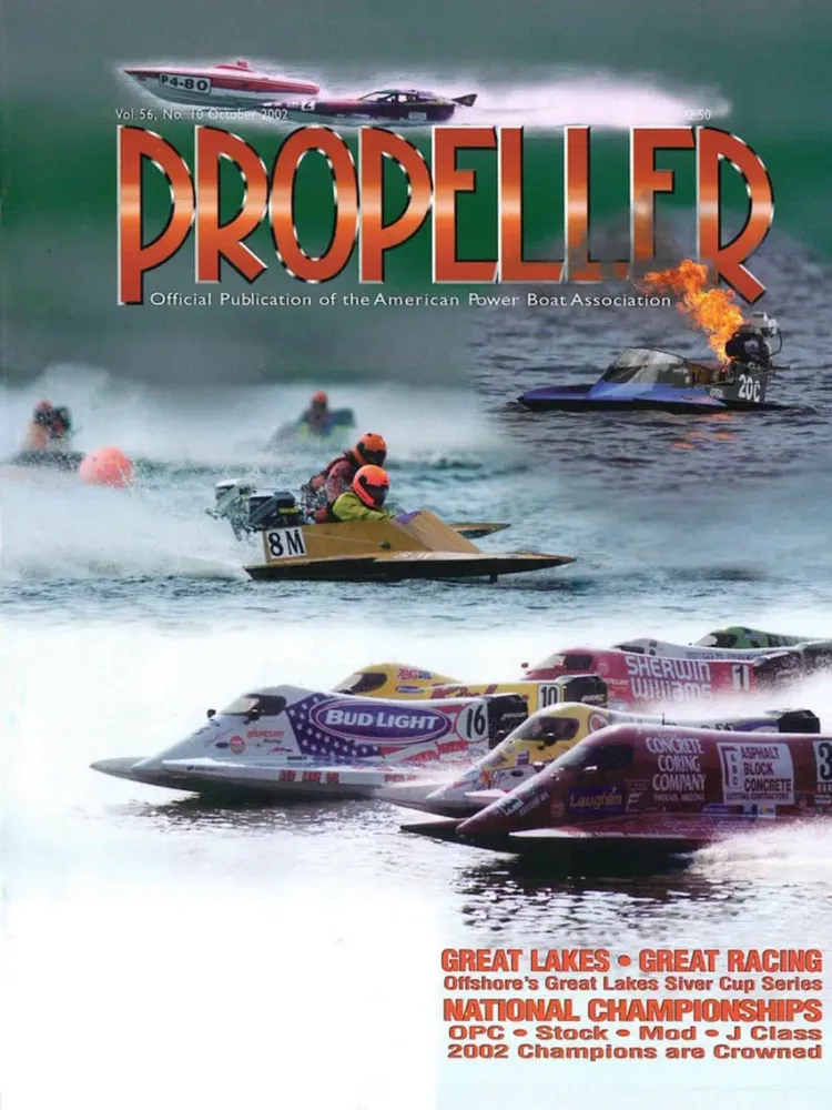 Tangkapan skrin Propeller Magazine - American Power Boat Association iPad 