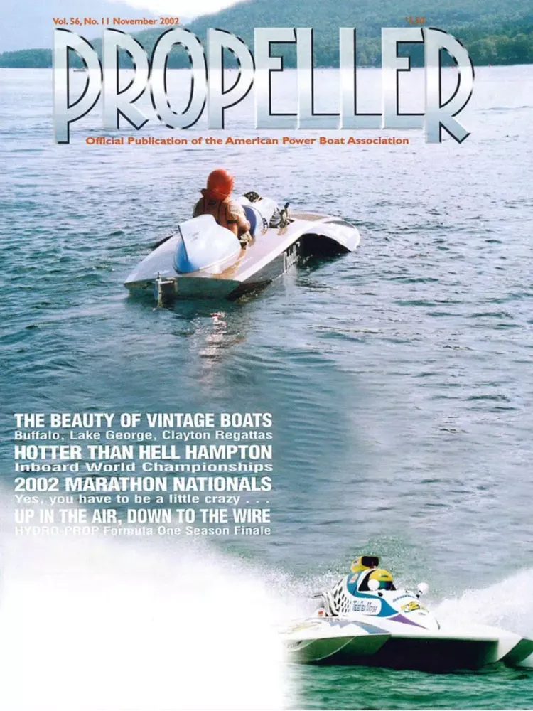 Tangkapan skrin Propeller Magazine - American Power Boat Association iPad 