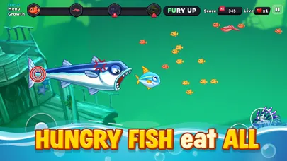 Fish Dash: Feed and Grow স্ক্রিনশট