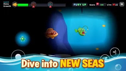 Fish Dash: Feed and Grow স্ক্রিনশট