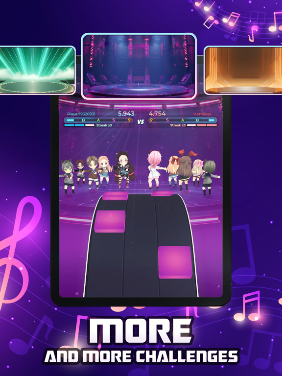 Magic Beat: Music Dancing Duet iPad  Screenshots