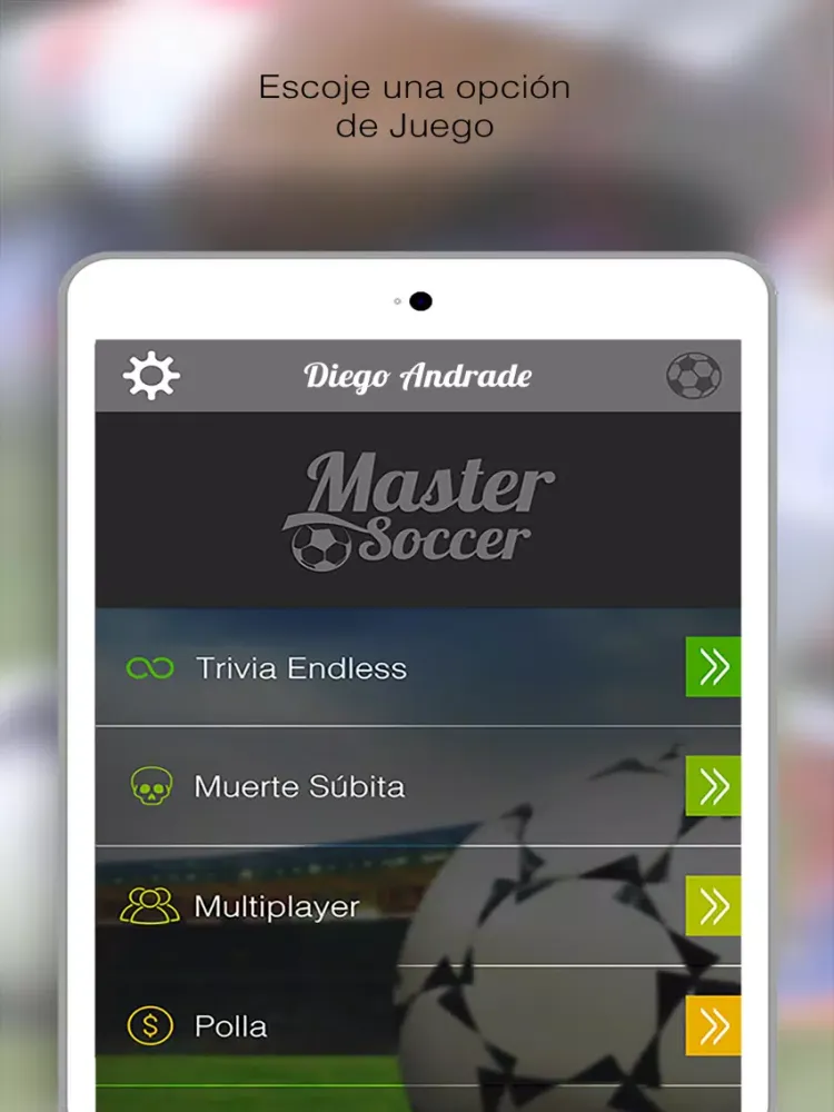 Screenshot di Master Soccer iPad 