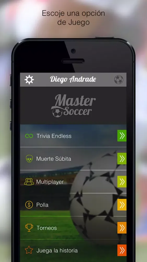 Screenshot di Master Soccer