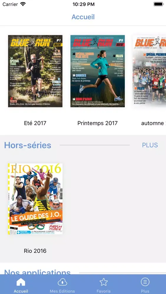 Capturas de pantalla de Blue Run