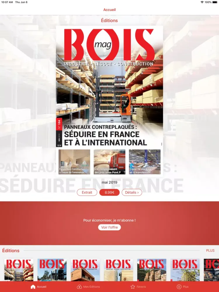 BOISmag iPad  Screenshots