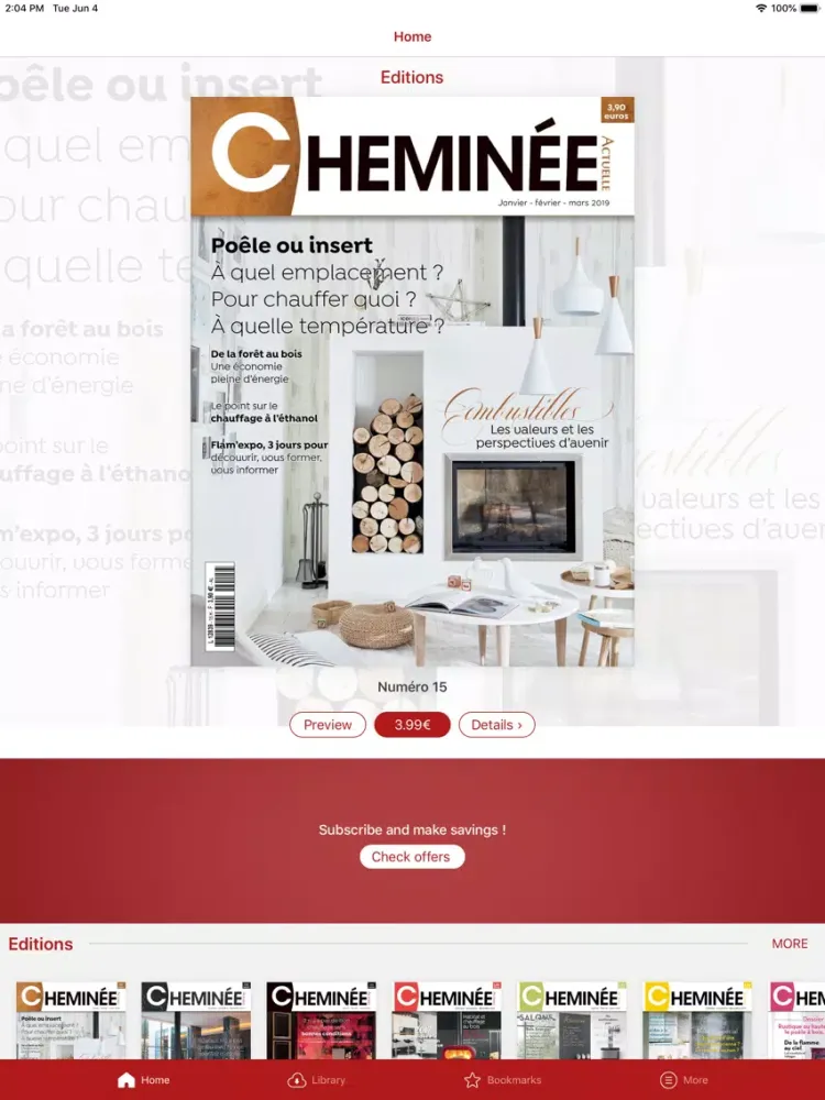 Скриншоты Cheminée Actuelle iPad 