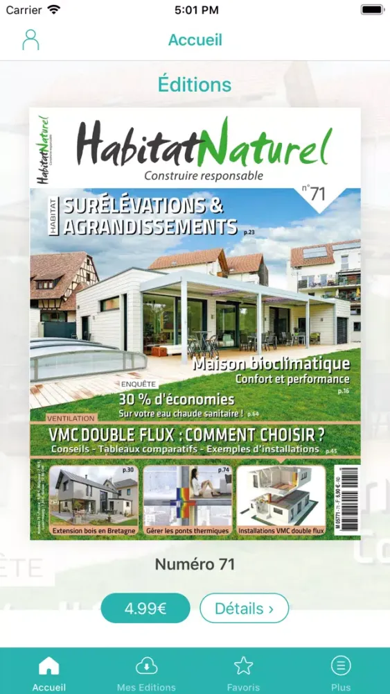 Habitat Naturel Ekran Görüntüleri