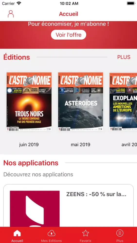 Capturas de pantalla de L'Astronomie