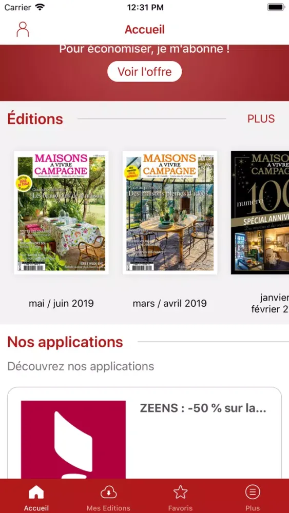 Maisons à Vivre Campagne mag 스크린샷