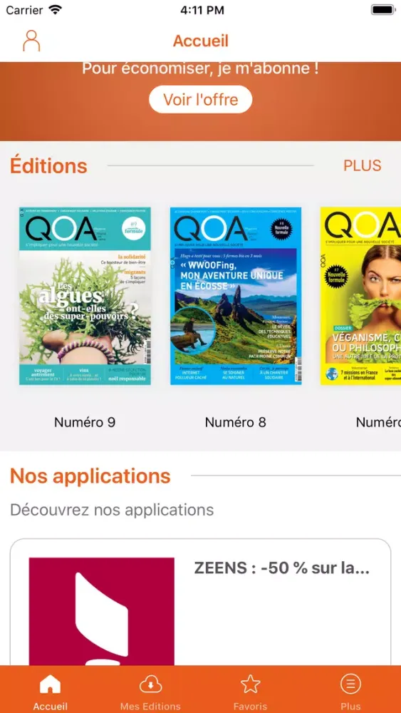 QOA Magazine स्क्रीनशॉट