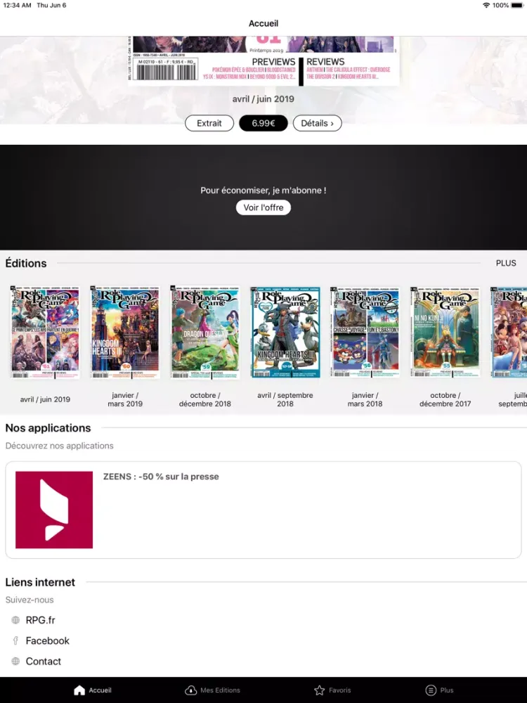 Role Playing Game iPad  Screenshots