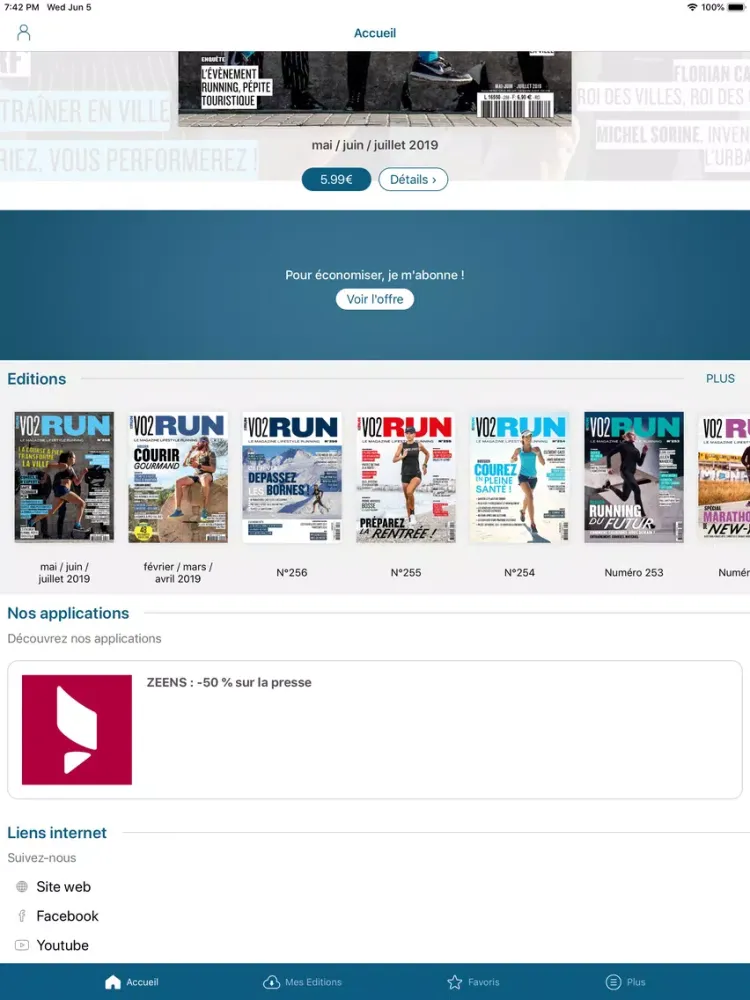 VO2 RUN iPad 應用截圖