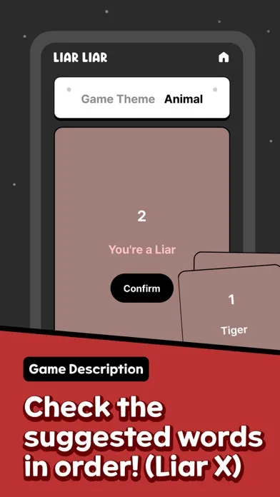 LiarLiar - Liar Game سکرین شاٹس