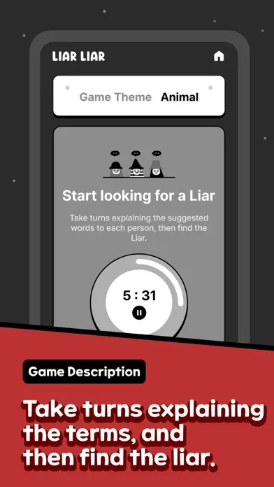 LiarLiar - Liar Game سکرین شاٹس