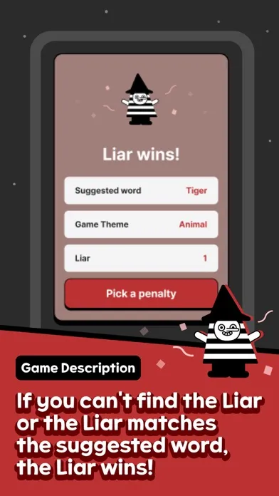LiarLiar - Liar Game سکرین شاٹس