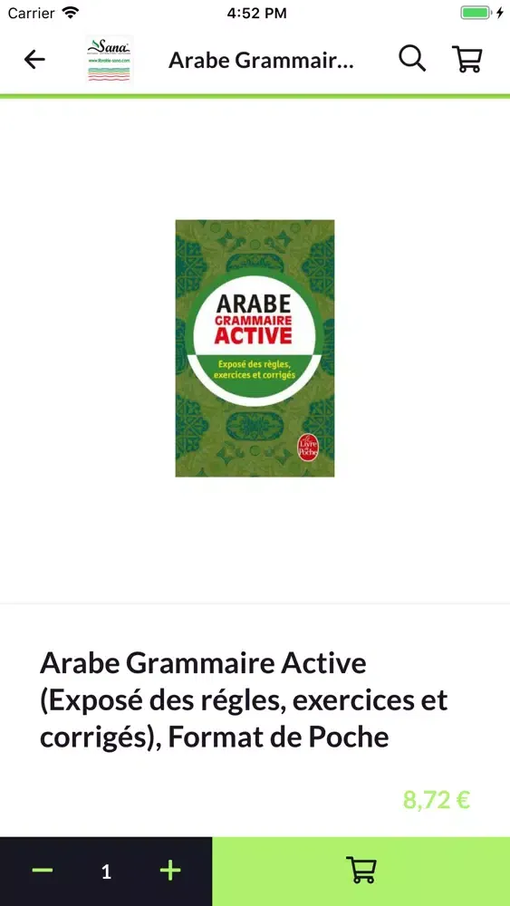 Librairie Sana应用截图