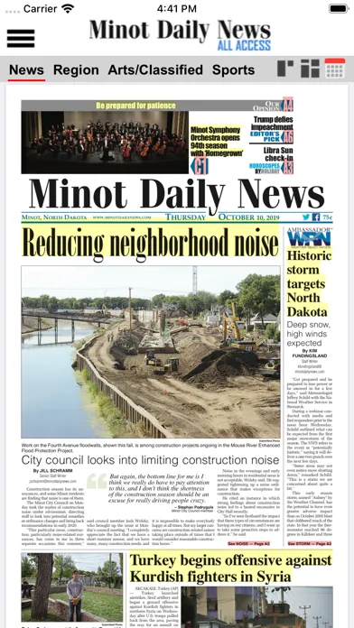 تصاویر Minot Daily News All Access