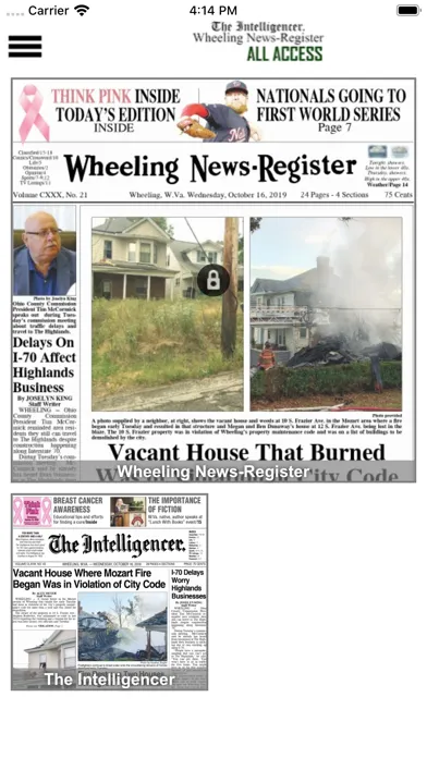 صور Wheeling Newspapers All Access