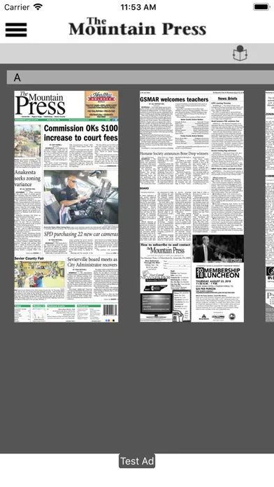 The Mountain Press 스크린샷