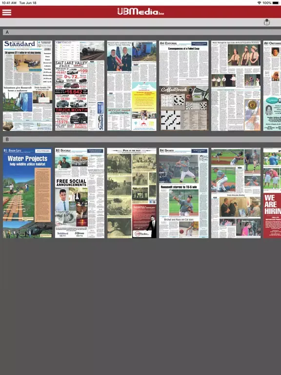 UBMedia.biz iPad 应用截图